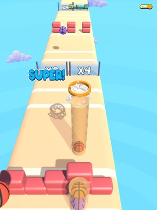 Hoop Run 3D! screenshot