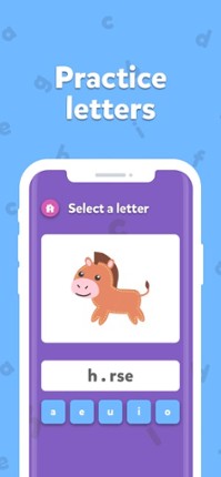 I learn to read screenshot
