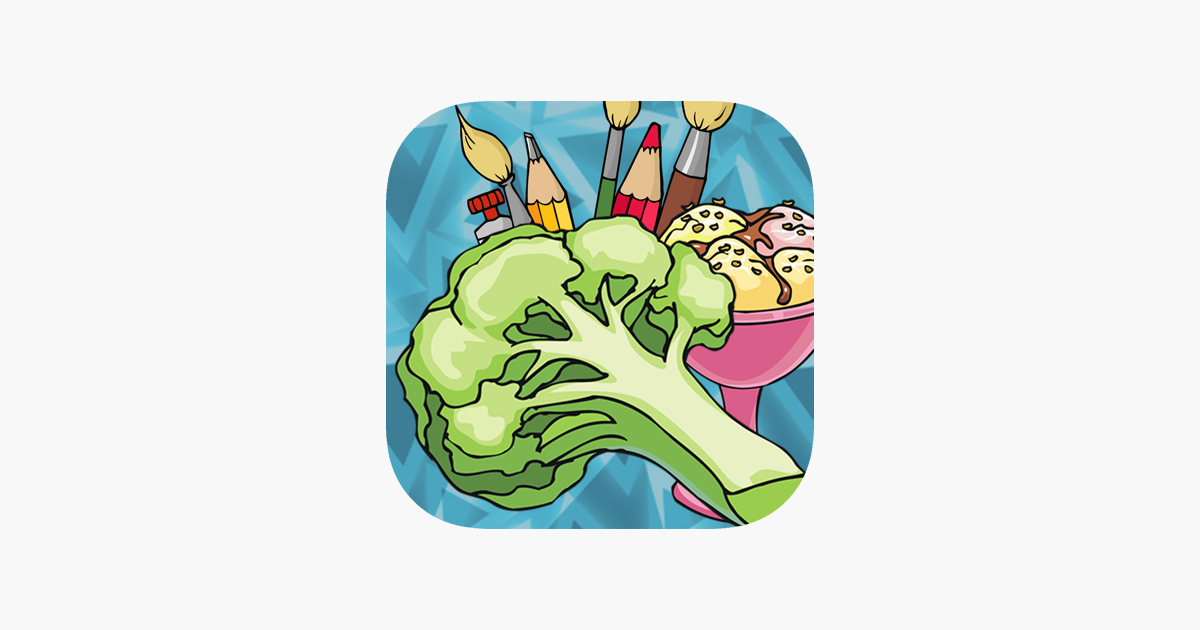 Games like Illustration of Foods And Sweets Coloring for Kids