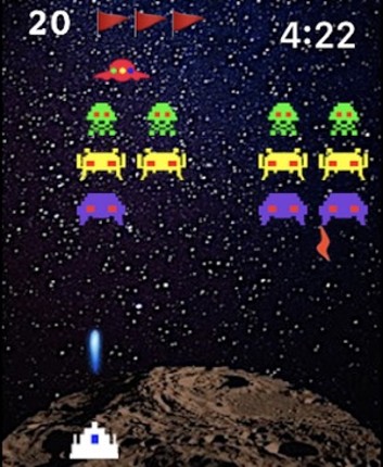 Invaders mini: Watch Game Image