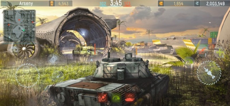Modern Tanks: Military Battle screenshot