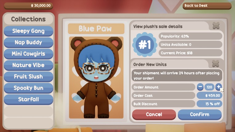 Plush Parade screenshot