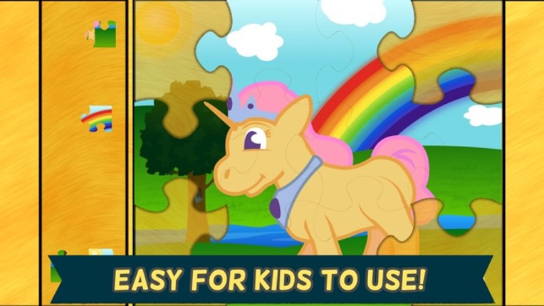 Pony Games for Girls: Little Horse Jigsaw Puzzles screenshot