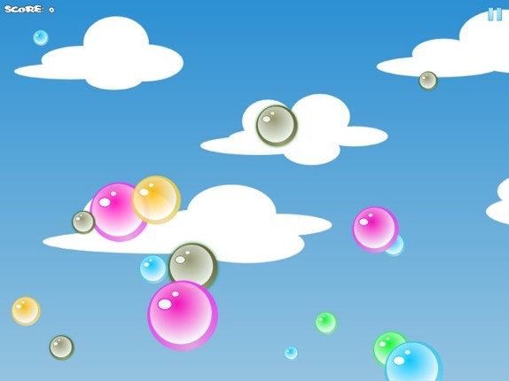 Popping Bubbles Game screenshot