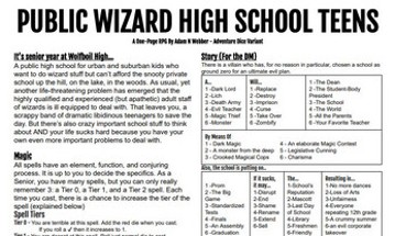 Public Wizard High School Teens Image