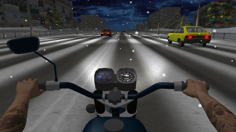 Russian Moto Traffic Rider 3D screenshot