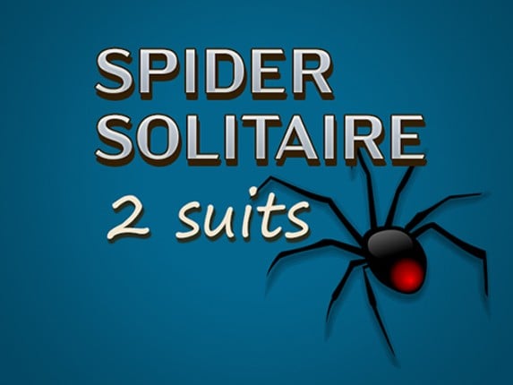 Spider Solitaire 2 Suits Game Cover