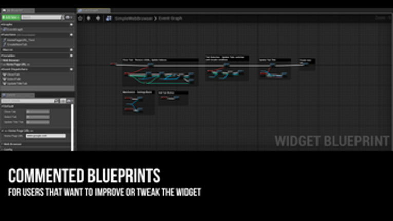 UE4 - Editor Web Browser screenshot