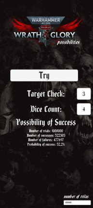 Warhammer 40k Wrath and Glory Possibilities screenshot