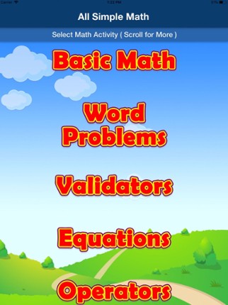 All Simple Math screenshot