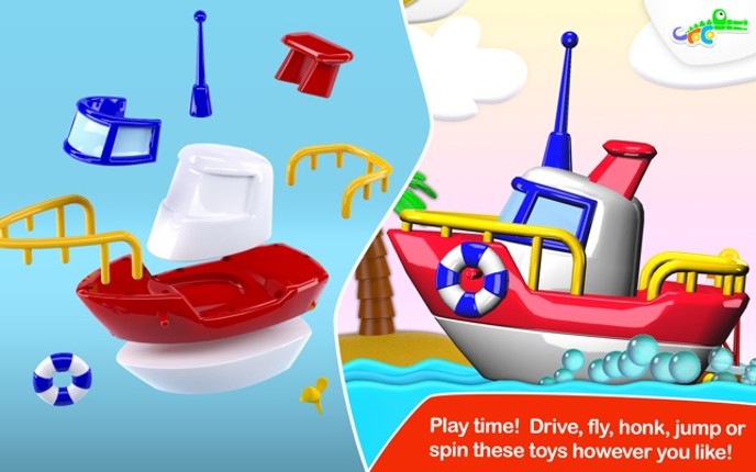Build and Play 3D - Rockets, Helicopters, Submarines and More Image