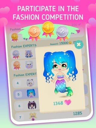 Chibi Doll Maker Dress Up Game Image