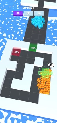 Crowd Maze 3D screenshot