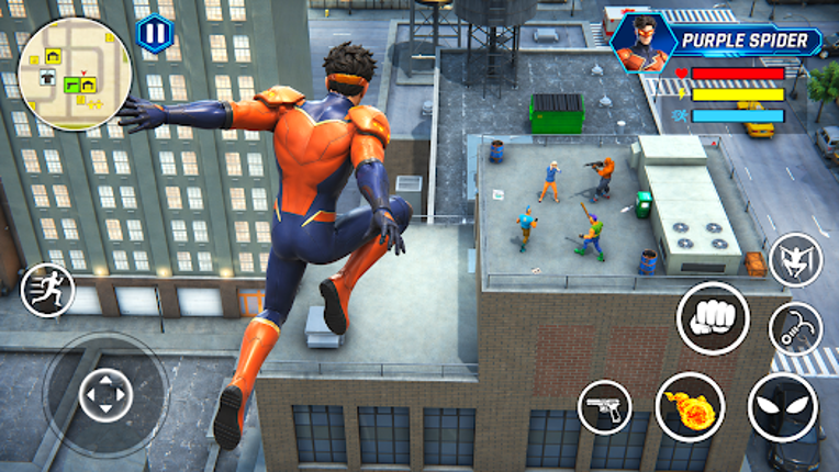Titan Rope Hero: Vice City screenshot