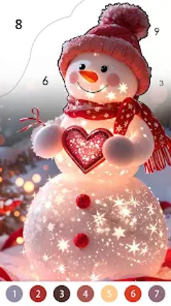 Merry Christmas Color screenshot