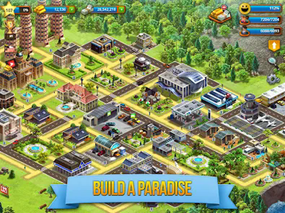 Tropic Paradise Sim: Town Buil Image