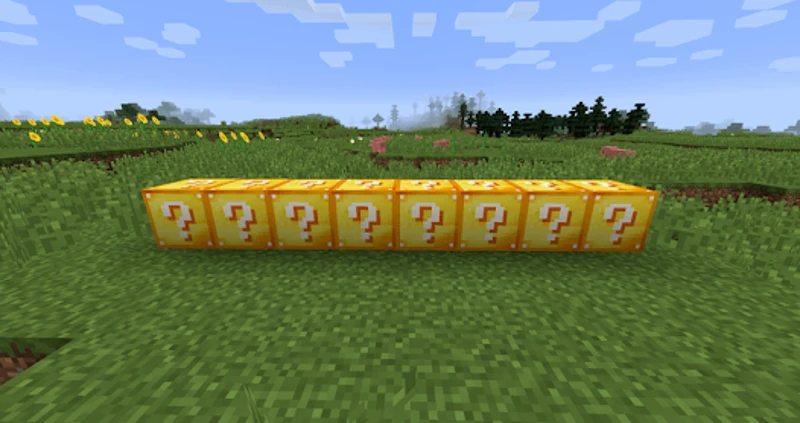 Lucky block mod for mcpe Image