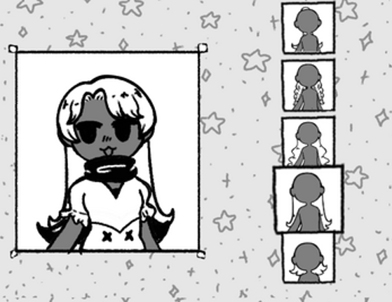 Sketchy Girl Dress Up Game! Image