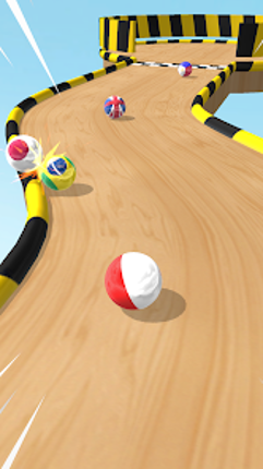 Marble Run 3D - Country Balls Image