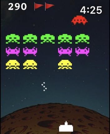 Invaders mini: Watch Game Image