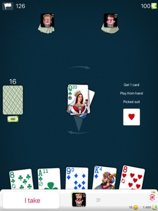Mau-Mau Online screenshot