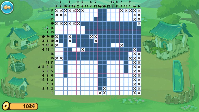 Nonogram Piggy Valley screenshot