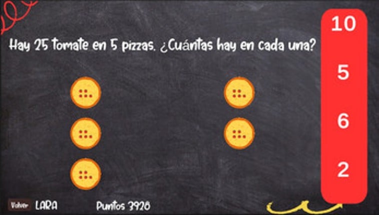 Números al horno screenshot