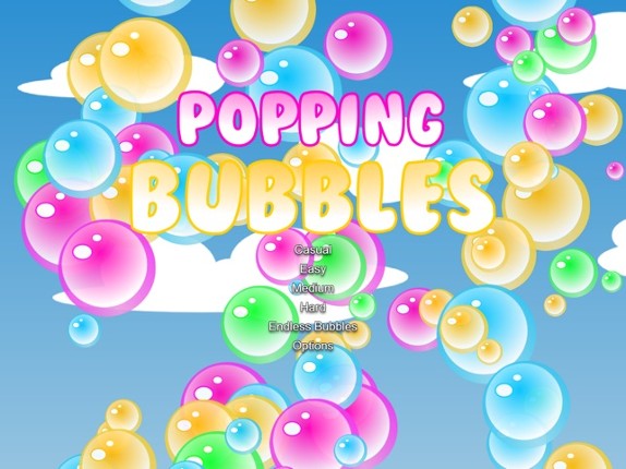 Popping Bubbles Game screenshot