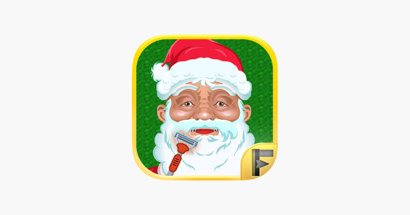 Santas Christmas Shaving Salon Game Cover