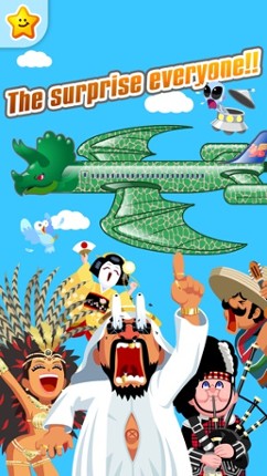 Set up the airplane parts! - Work Experience-Based Brain Training App Image