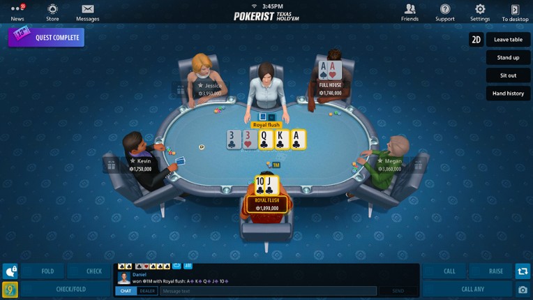 Texas Hold'em Poker: Pokerist screenshot