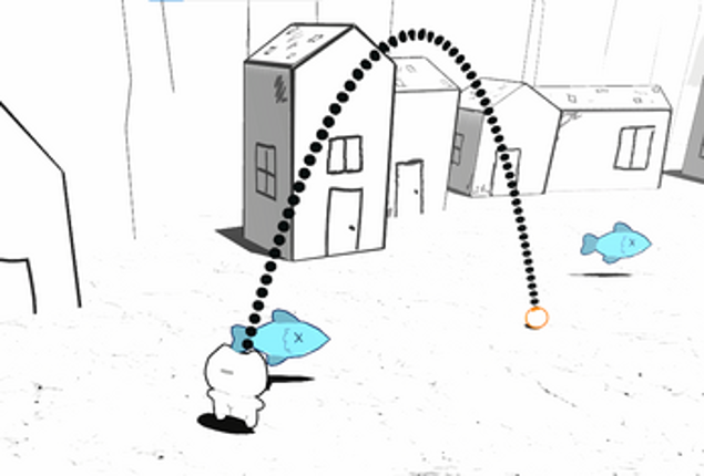 The jumping cat screenshot