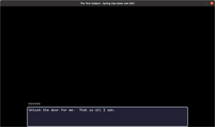The Test Subject screenshot