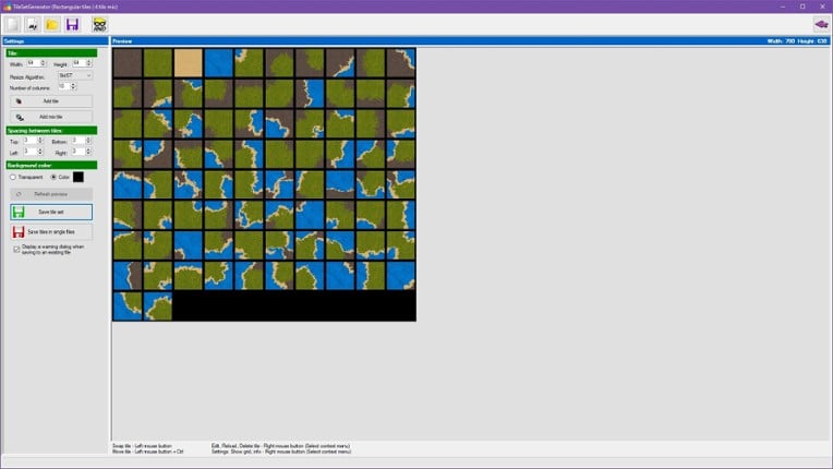 TileSetGenerator screenshot