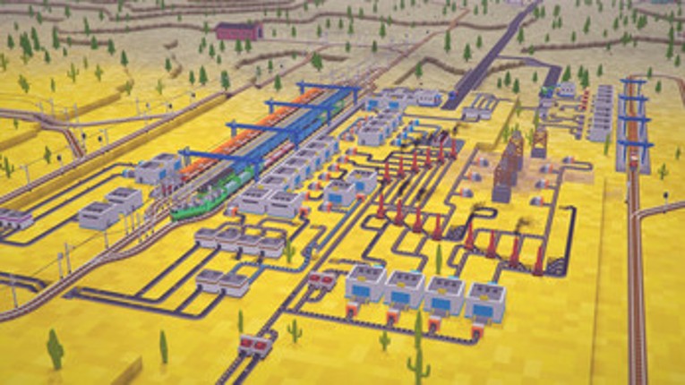 Voxel Tycoon Pre-Alpha Image