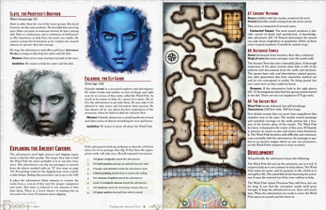 Wake of the Windfish - Level-4 D&D Adventure screenshot