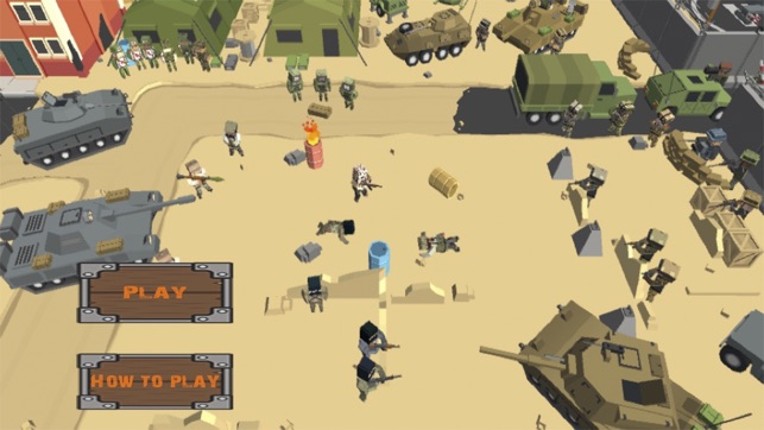 Blocky Army Strike screenshot