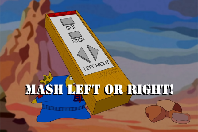 Blue Laserdisc Challenge screenshot