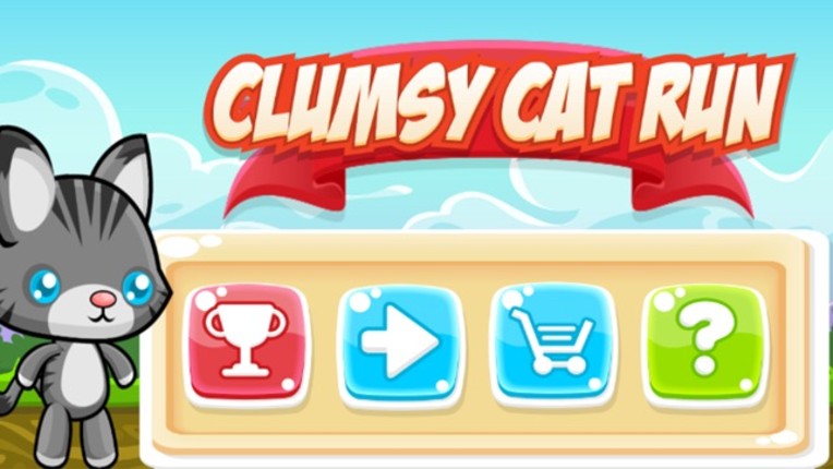 Clumsy Cat Run - Top Running Fun Game for Free screenshot