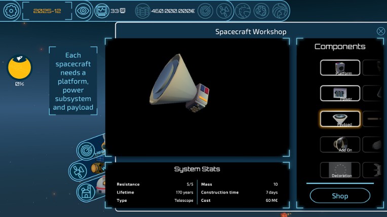 ESA SHIELD screenshot