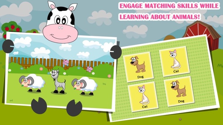 Farm Animals Toddler Preschool FREE - All in 1 Educational Puzzle Games for Kids screenshot