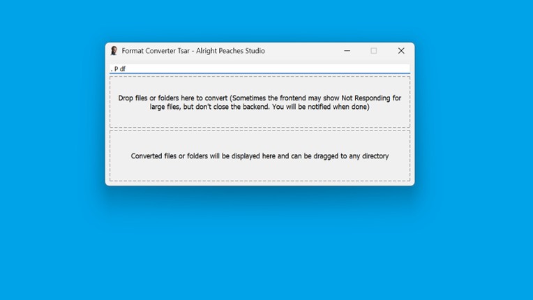 Format Converter Tsar screenshot