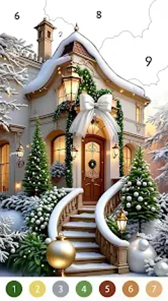 Merry Christmas Color screenshot