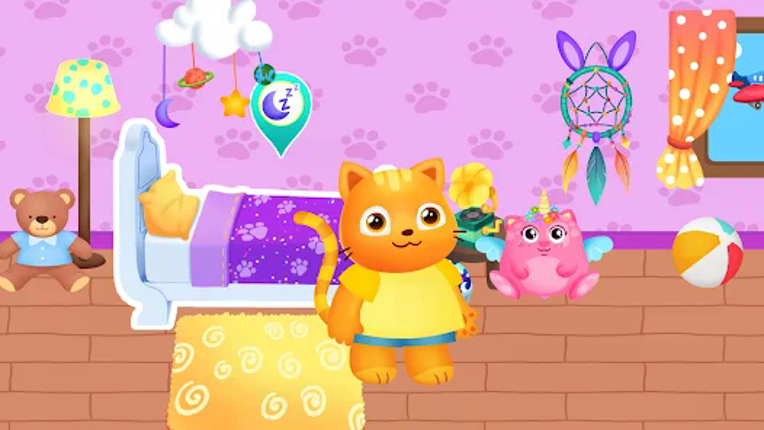Baby virtual pet care screenshot