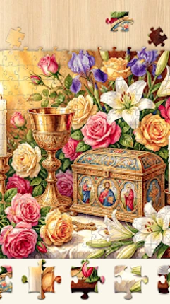 Bible Jigsaw Puzzle: Calm Game Image
