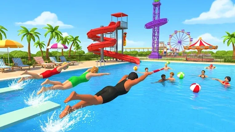 Waterpark Fun Manager 3D Image