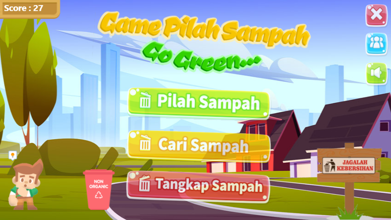 Game Pilah, Cari & Tangkap Sampah Image
