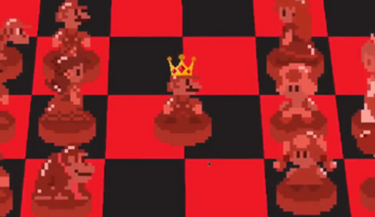 Checkers with Mario Physics screenshot