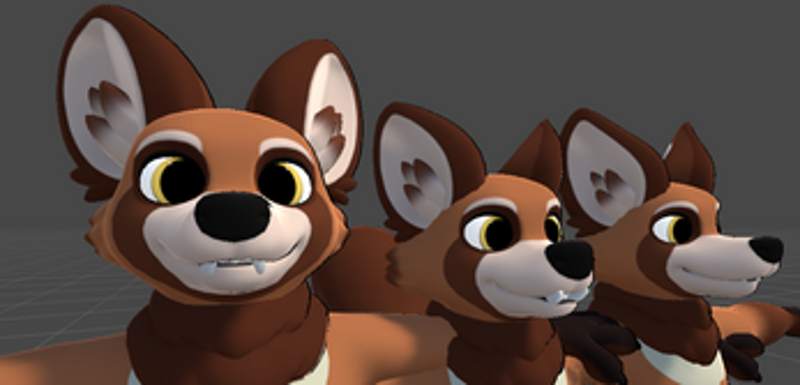 Pando v3 PHYSBONES UPDATE - VRChat/Vtuber Avatar Image