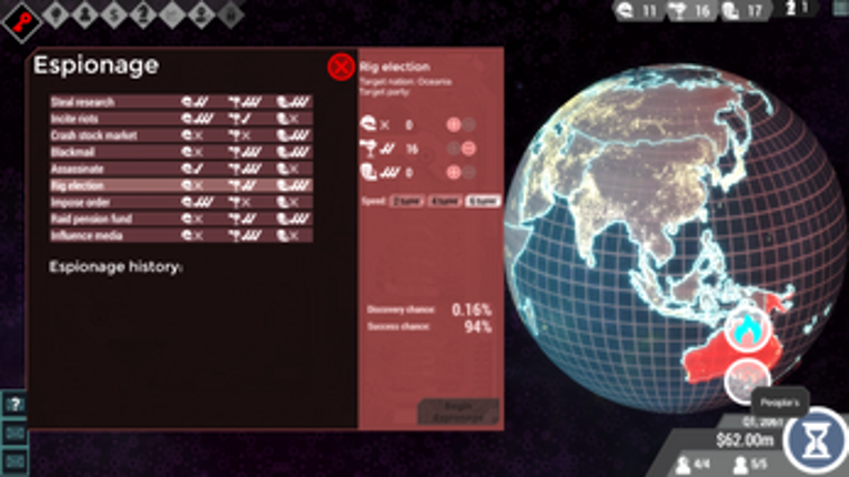 Spinnortality - Kickstarter prototype screenshot